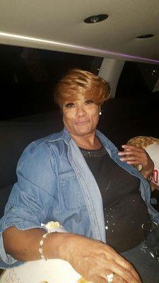 Mom enjoyed herself! Thanks TAS Limo