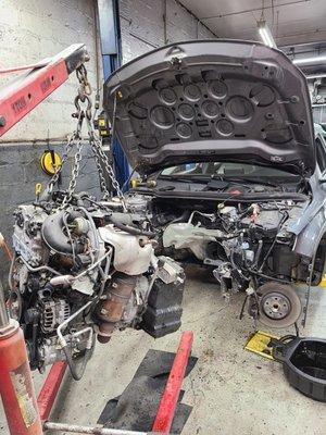 GLA transmission replacement.