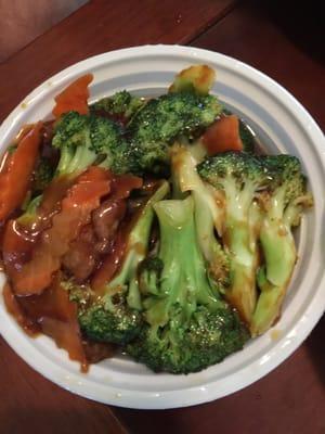 Beef and broccoli