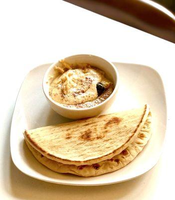 Hummus and pita