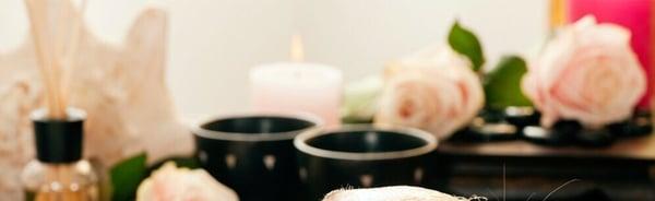 Enjoy an aroma therapy setting while enjoying a delightful facial or wax service!!