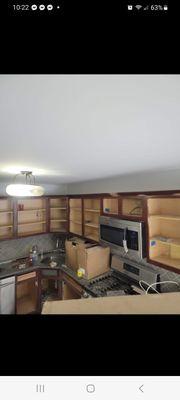 Cabinets painting