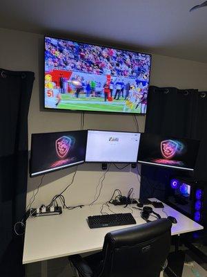 Home office setup