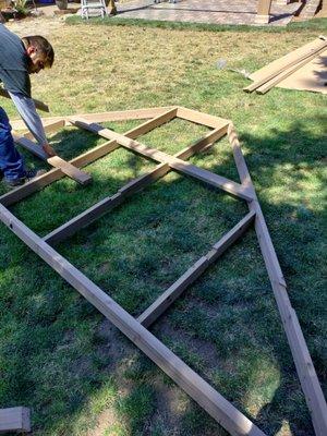 All of the work that goes into building a Gazebo