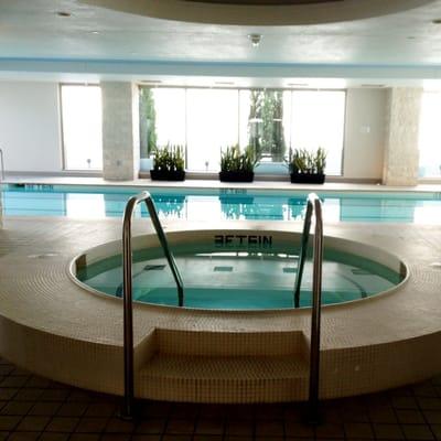 Hot tub and pool