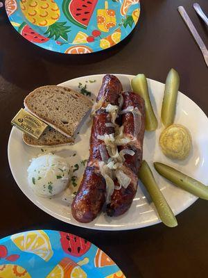 Sausage plate