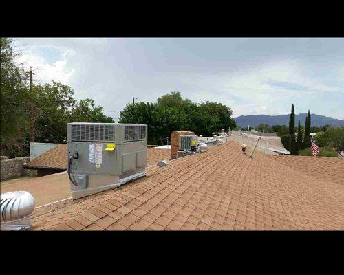 HVAC repair service.