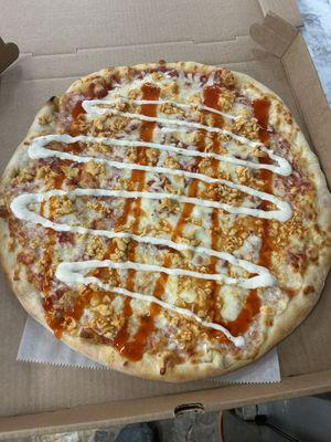 Montero's Buffalo Chicken Pizza