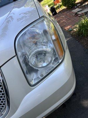 Restored headlight