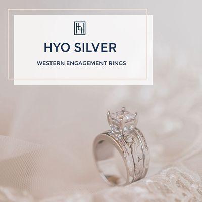 The Silver Princess and Channel-set Ring. Engagement Rings by Hyo Silver.