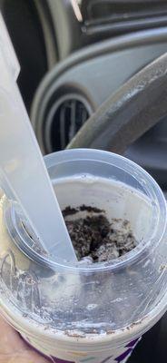 A shorted 3.17 McFlurry, ridiculous.