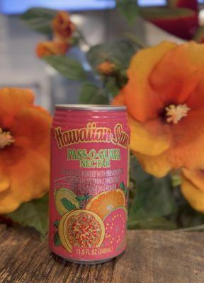 Hawaiian Sun Pass-O-Guava Nectar~ This fresh and fruity flavor is made with guava, passion fruit and orange juice!