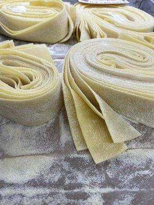 Hand cut Pappardelle