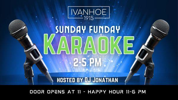 Sunday Karaoke!