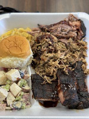 Ribs, Pull Pork, Brisket