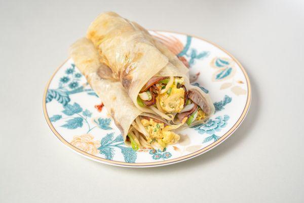 Spring Wraps（protein choice is sliced roast pork）