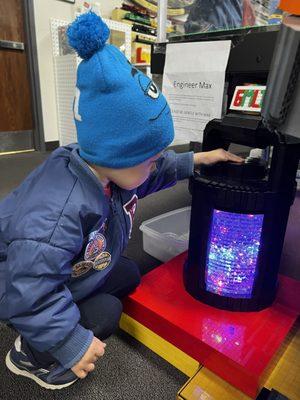 Light up Lego lantern