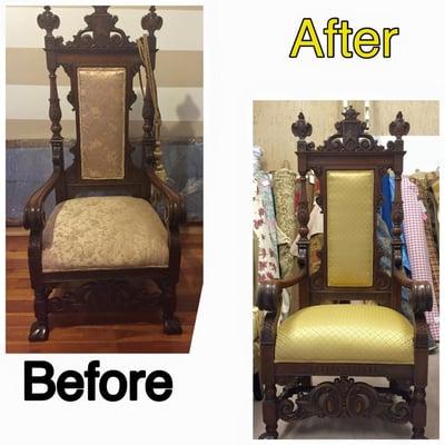 Revitalizing antiques is one of our specialties!