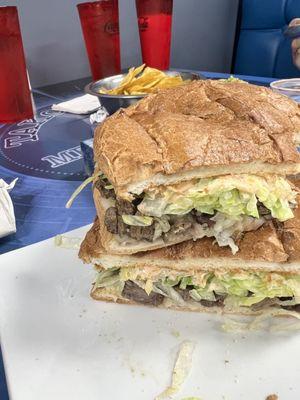 Steak torta