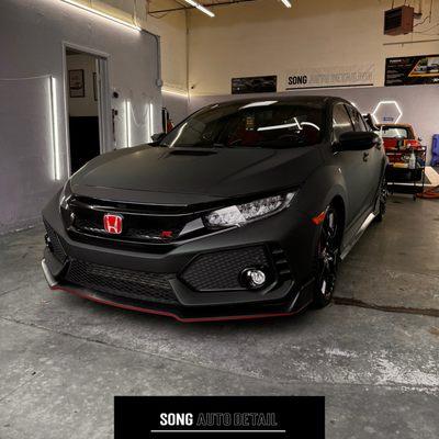 HONDA CIVIC TYPE R 

XPEL FUSION PLUS SATIN CERAMIC COATING