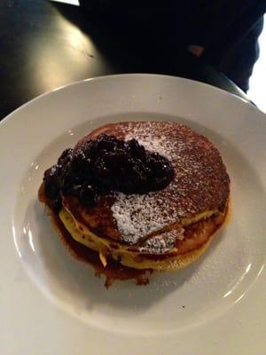 Saffron Semolina Pancakes! No me gusta!