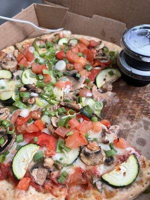 Veggie pizza