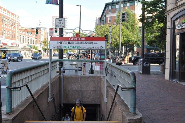 Easily accessible from the red line!