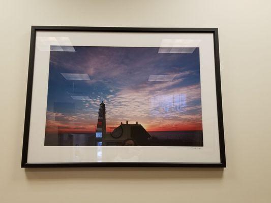 Donald Verger photography in the lobby