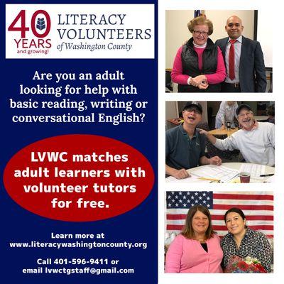 Literacy Volunteers of Washington County