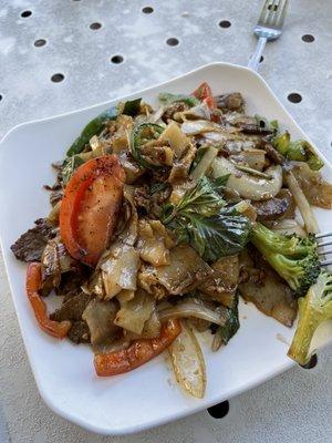 Beef pad kee mao