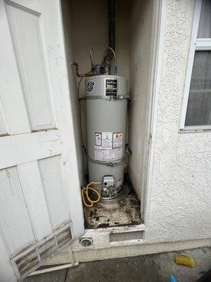 Install new water heater