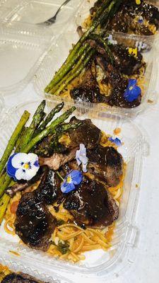 Carribean Jerk Lamb Chops & Cajun Pasta