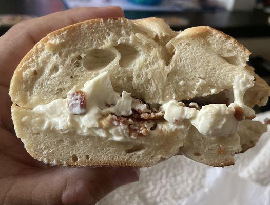 Bagel with Bacon & Cream Cheese