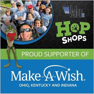 We proudly support Make A Wish Ohio-KY-Indiana