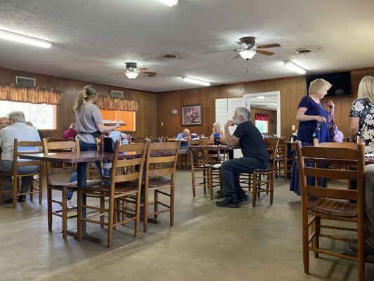 1st section dining area