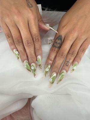 Gelx by Amy
Fall nail design