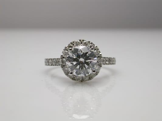 custom engagement ring