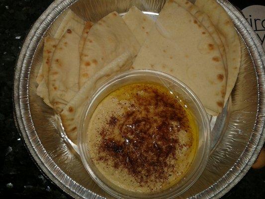 Pita Bread and Hummus