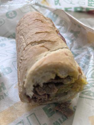 Steak and cheese footlong