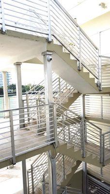 Aluminum Railing Stairs