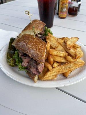 Tri Tip sandwich