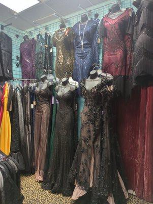 Beautiful vintage gowns