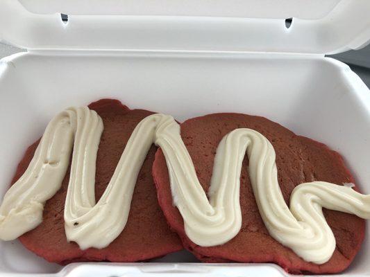 Red velvet 1/3 of sampler