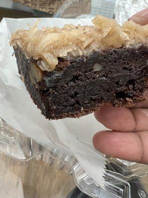 German Chocolate Brownie - must try