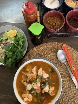 Tom Yum Noodle Soup