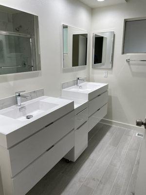 HOLLY WOOD HILLS ADU BATHROOM REMODELING