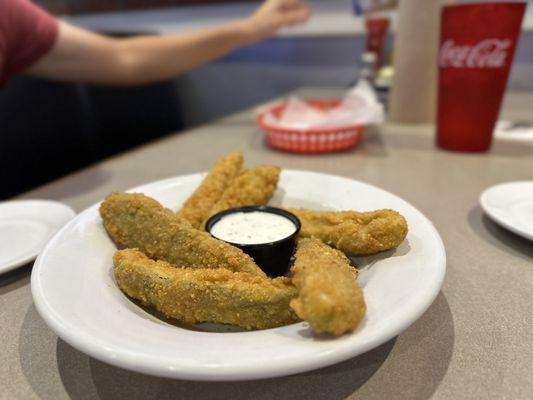 Fried pickles