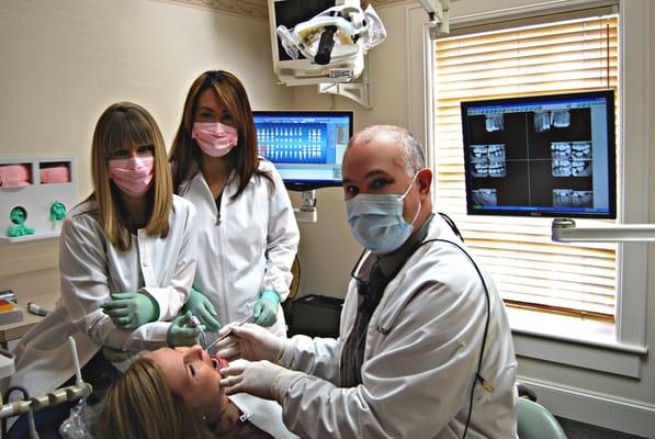 Oregon dentist, Dr. Mark O'Hara and staff