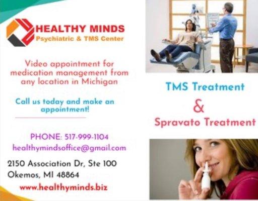 Spravato & TMS for depression