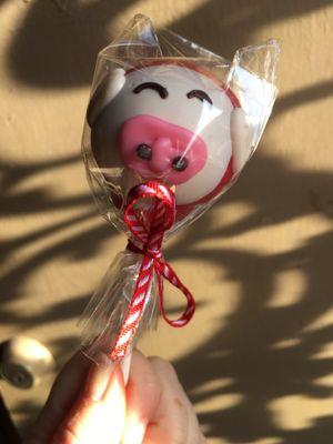 Chinese New Year cake pop